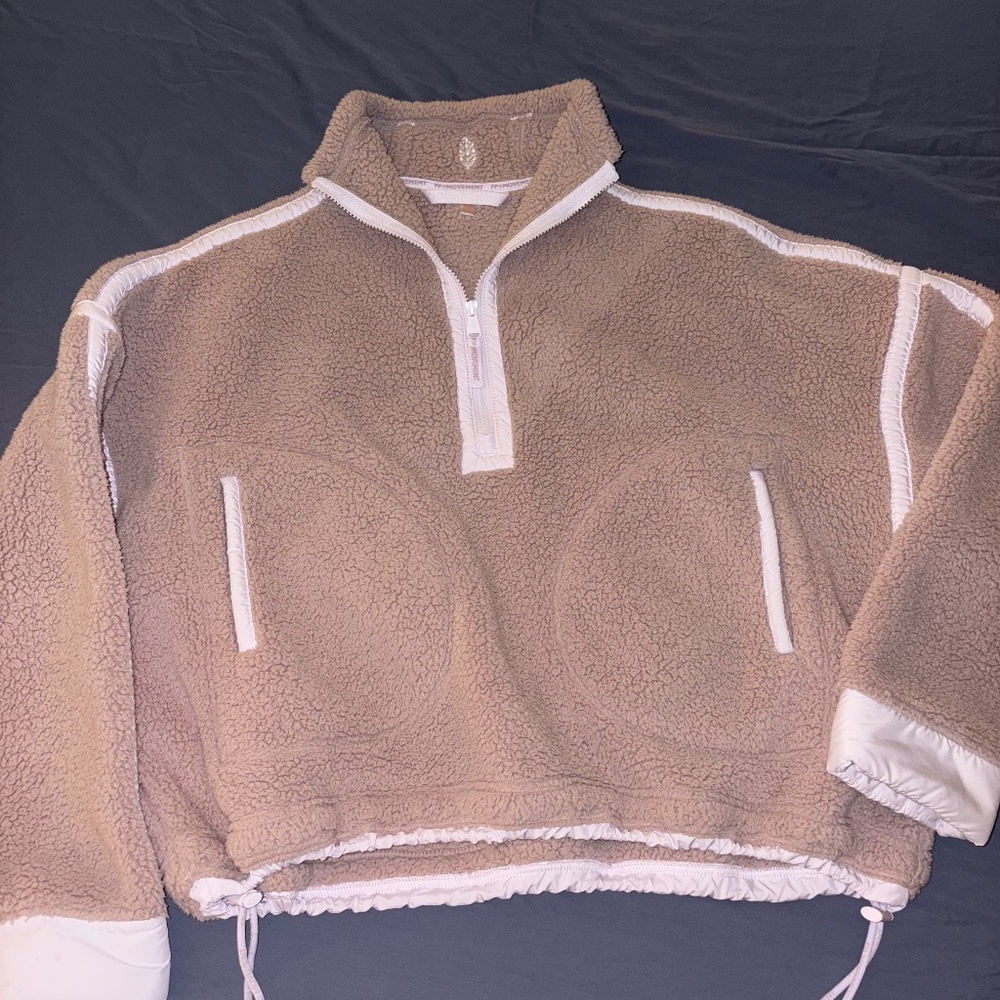 Free People Mountain High Half Zip Fleece